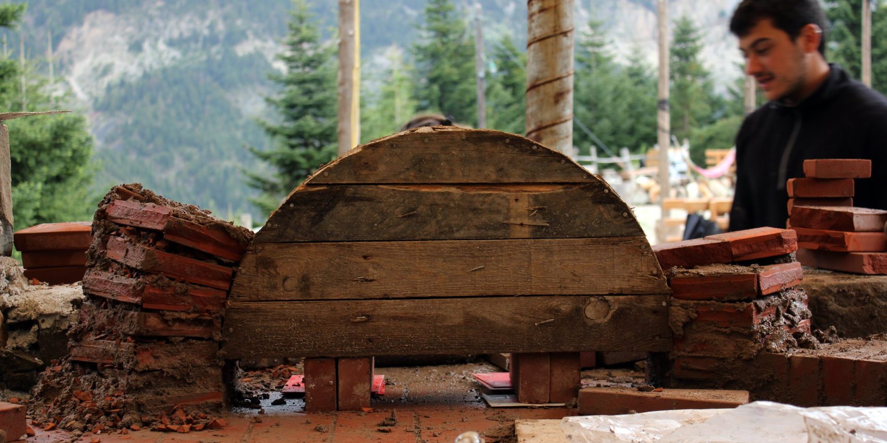 Woodfireoven door construction_SH
